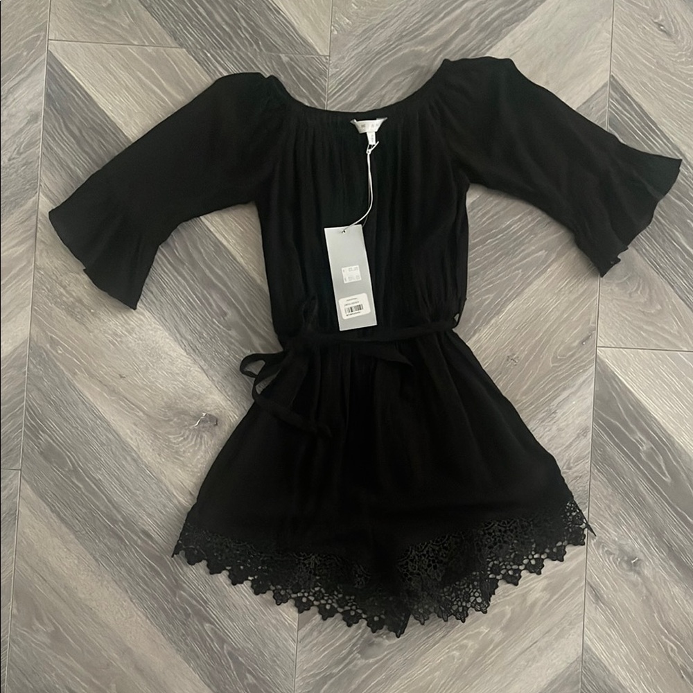 Boho Black Kids Dress